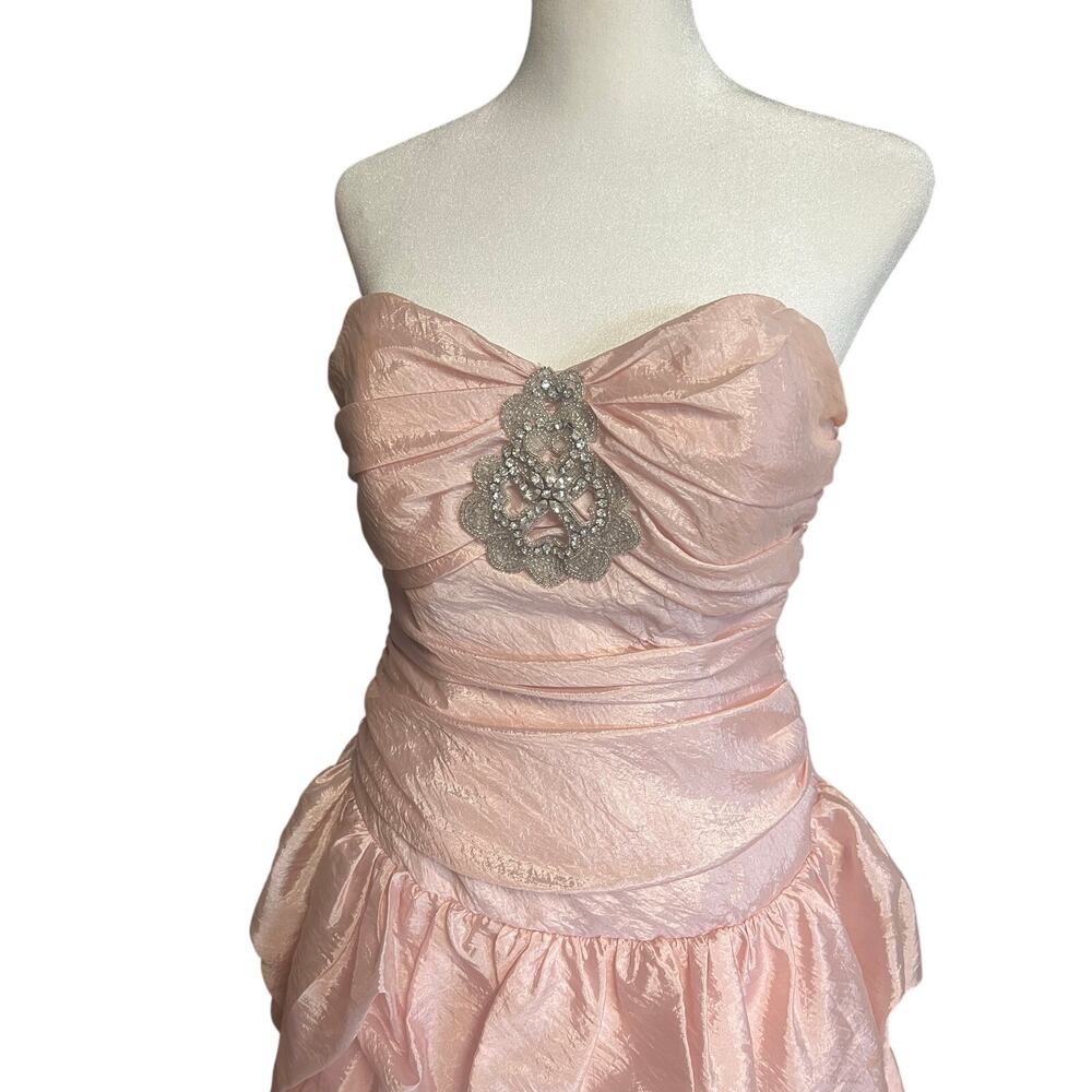 Pink Ball Gown - Quince, Prom, Sweet 16, Pageant Dress, Military Ball